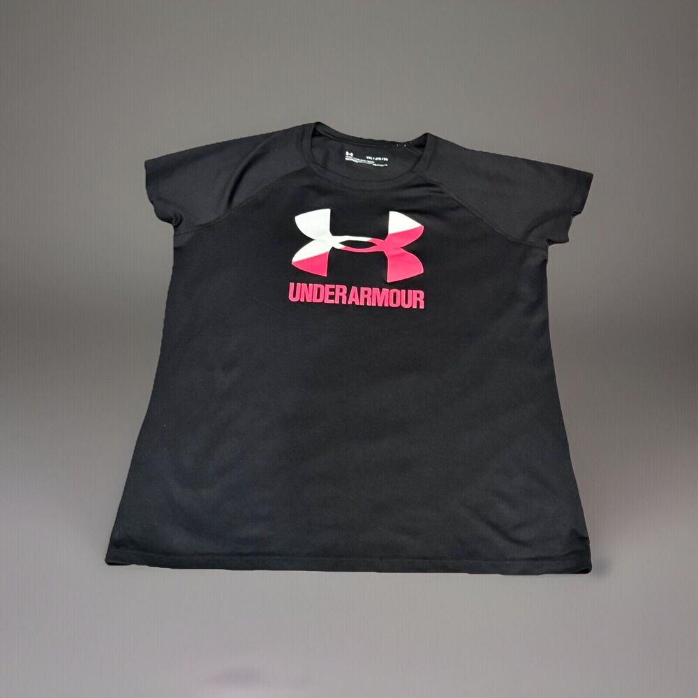 Girls Under Armour Short Sleeve Logo T-shirt Size Youth XL